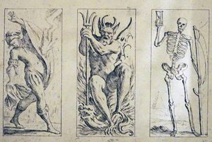 Tarotkort fra 1600-tallet av Giuseppe Maria Mitelli av Giuseppe Maria Mitelli