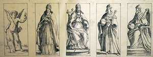 Tarotkort fra 1600-tallet av Giuseppe Maria Mitelli av Giuseppe Maria Mitelli