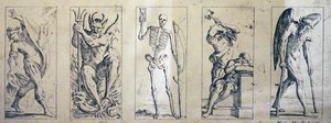 Tarotkort fra 1600-tallet av Giuseppe Maria Mitelli av Giuseppe Maria Mitelli