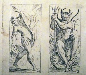 Tarotkort fra 1600-tallet av Giuseppe Maria Mitelli av Giuseppe Maria Mitelli