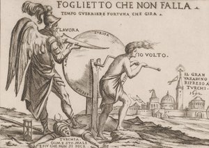En allegori knyttet til tyrkernes formuer, ca. 1692. av Giuseppe Maria Mitelli