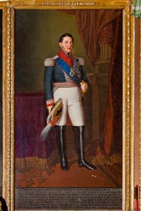 Generalløytnant for kongeriket Antonio Lucchesi Palli (olje på lerret)