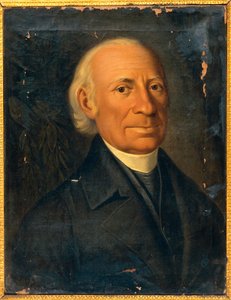 Portrett av Giovanni Meli (1740-1815), italiensk poet og dramatiker av Giuseppe Patania, maleri