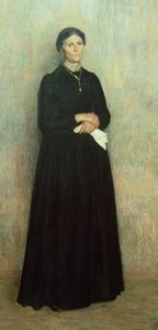 Portrett av moren hans av Giuseppe Pellizza da Volpedo