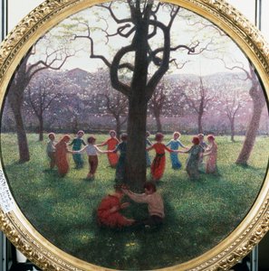 Våridyll av Giuseppe Pellizza da Volpedo