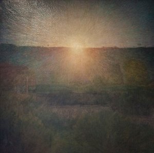 Den stigende solen av Giuseppe Pellizza da Volpedo