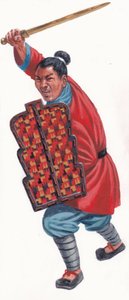 Sverdmann fra Zhao-hæren av Giuseppe Rava