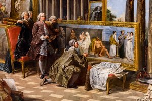 Antikes Rom, ca. 1754/57 von Giuseppe & Salvi Nicola (1697-1751) Pannini