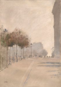 Utsikt over Paris av Giuseppe de Nittis