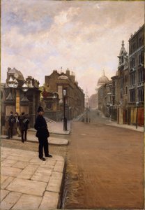 En søndag i London (maleri av Giuseppe or Joseph de Nittis