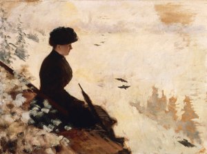 Snøeffekt av Giuseppe or Joseph de Nittis