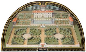 Villa Medicea La Petraia (middelaldersk kjerne, sete for Brunelleschi-familien; 1575–89 for Ferdinando I