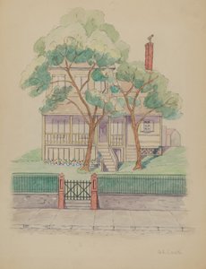 Stewart House, ca. 1936.