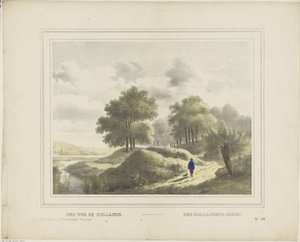 Une vue de Hollande / Et nederlandsk ansikt (tittel på objekt) av Glenisson and Van Genechten