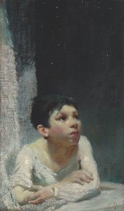 Den lille spanjolen, ca. 1909 (olje på lerret) av Glyn Warren Philpot