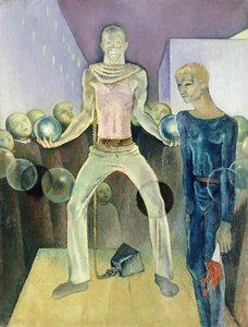Vektløfting, Berlin 1931 av Glyn Warren Philpot