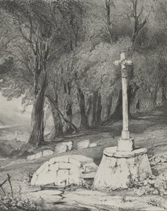 Kryss på veien fra Clermont til Royal, 1831.