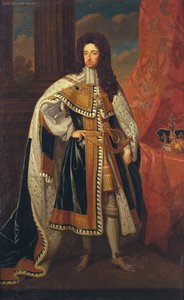 King William in State Robes, ca. 1690 (olje på lerret)