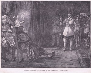 Cornet Joyces intervju med Charles I AD 1647
