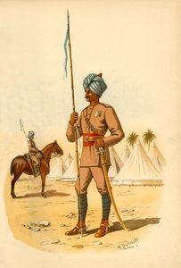 The 13th Bengal Lancers, 1890.
