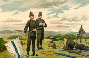 The 1st Middlesex Victoria Rifles - Volunteers, 1890. av Godfrey Douglas Giles