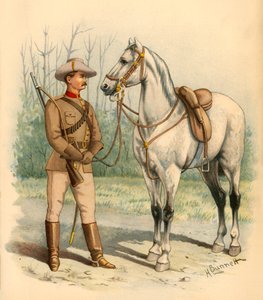 Viktorianske monterte rifler, 1890.
