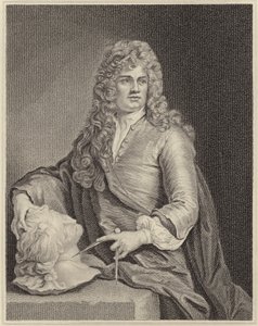 Grinende Gibbons av Godfrey Kneller