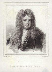 John Vanbrugh av Godfrey Kneller
