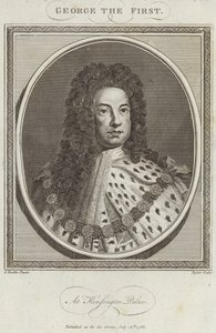 Kong George I av Storbritannia og Irland av Godfrey Kneller