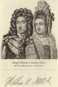 Kong William og dronning Mary av Godfrey Kneller