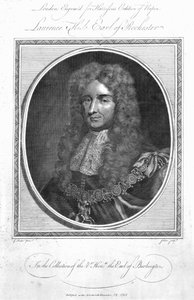 Laurence Hyde, 1. jarl av Rochester, gravert av John Goldar, 1785 av Godfrey Kneller