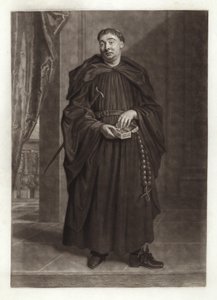 Portrett av Anthony Leigh som far Dominic i The Spanish Friar