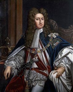 Portrett av George I, konge av Storbritannia (1660-1727) av Godfrey Kneller