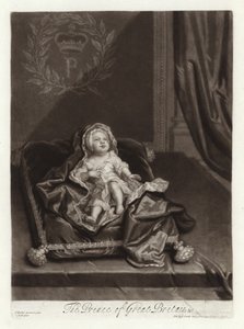 Portrett av prins James Stuart som baby