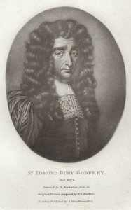 Sir Edmond Bury Godfrey av Godfrey Kneller