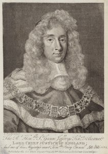 Sir George Jeffreys, walisisk dommer av Godfrey Kneller