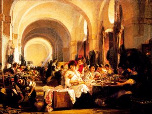 "Sigarmakerne", maleri av Gonzalo Bilbao y Martinez