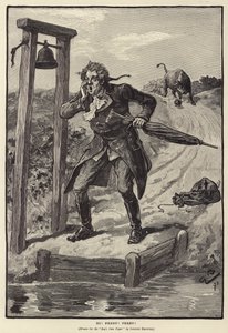 Hei! Ferje! Ferje! (gravering) av Gordon Frederick (after) Browne