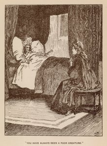 Illustrasjon for The History of Henry Esmond av Thackeray (litho)