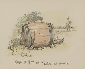 Hjemmet er hjemme, uansett om det er så hjemmekoselig av Gordon Frederick Browne
