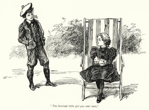 Illustrasjon for The Story of the Treasure Seekers av E Nesbit (litho) av Gordon Frederick Browne