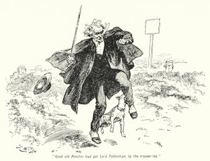 Illustrasjon for The Story of the Treasure Seekers av E Nesbit (litho) av Gordon Frederick Browne