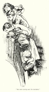 Illustrasjon for The Story of the Treasure Seekers av E Nesbit (litho) av Gordon Frederick Browne
