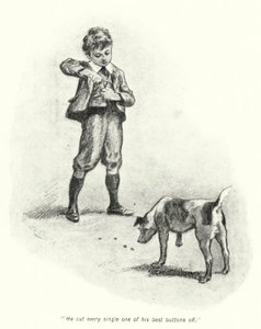 Illustrasjon for The Story of the Treasure Seekers av E Nesbit (litho) av Gordon Frederick Browne
