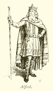 Kong Alfred den store av Gordon Frederick Browne