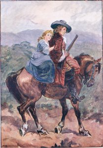 "Nå kan jeg gråte så mye jeg vil", fra Lorna Doone pub.by W & R Chambers Ltd, 1921 av Gordon Frederick Browne