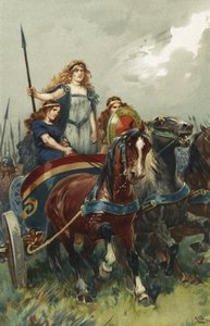 Dronning Boadicea av Gordon Frederick Browne