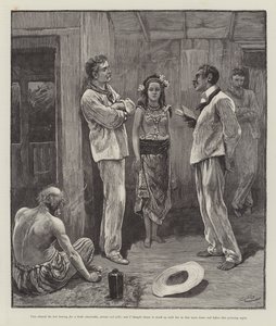Uma, eller The Beach of Falesa, av Robert Louis Stevenson av Gordon Frederick Browne