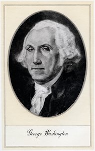 George Washington, USAs første president, tidlig på 1900-tallet.