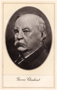 Stephen Grover Cleveland, 22. og 24. president i USA, tidlig på 1900-tallet.